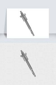 五金零件螺丝单体设计图片