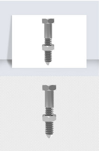 2021年五金零件螺丝单体设计图片