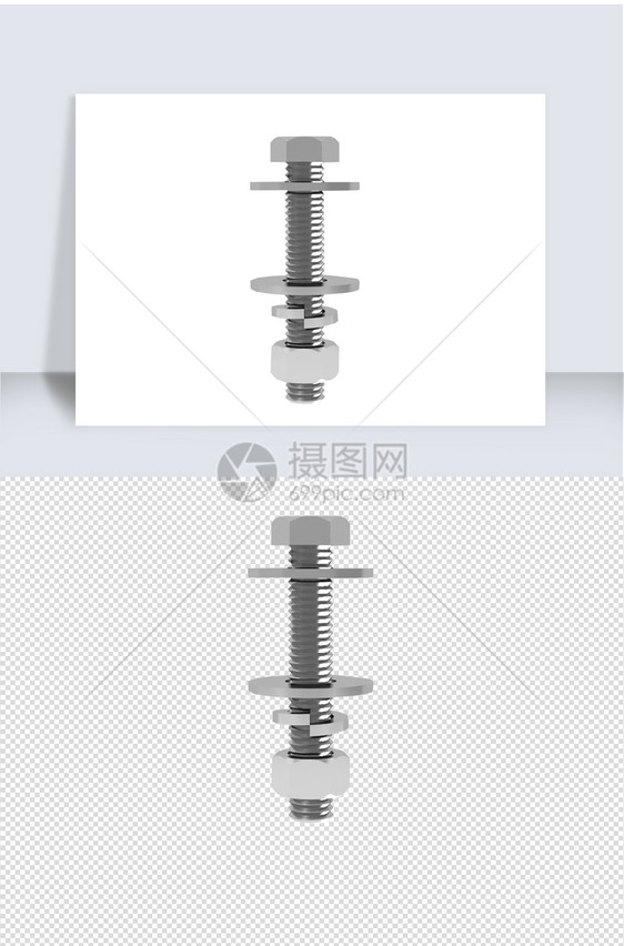 2021年五金零件螺丝钉单体设计图片