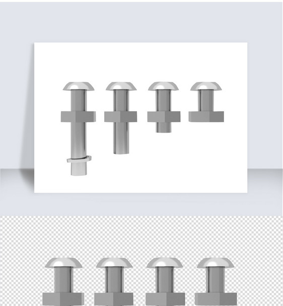 2021年五金零件螺丝单体设计图片
