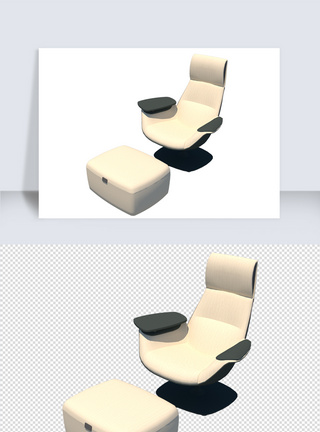 SU模型草图大师矢量图椅子沙发按摩椅素材图片