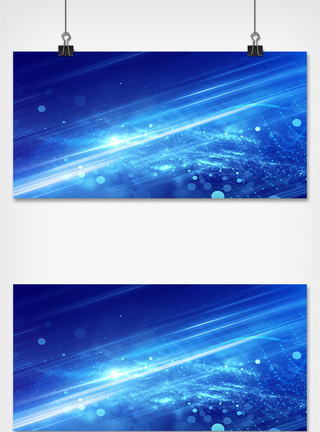 商人虚拟现实光线蓝色笠粒子背景模板