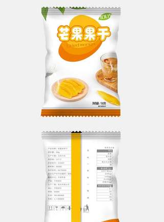 芒果果干食品包装图片