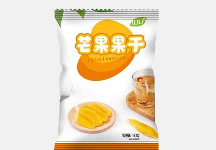 芒果果干食品包装图片