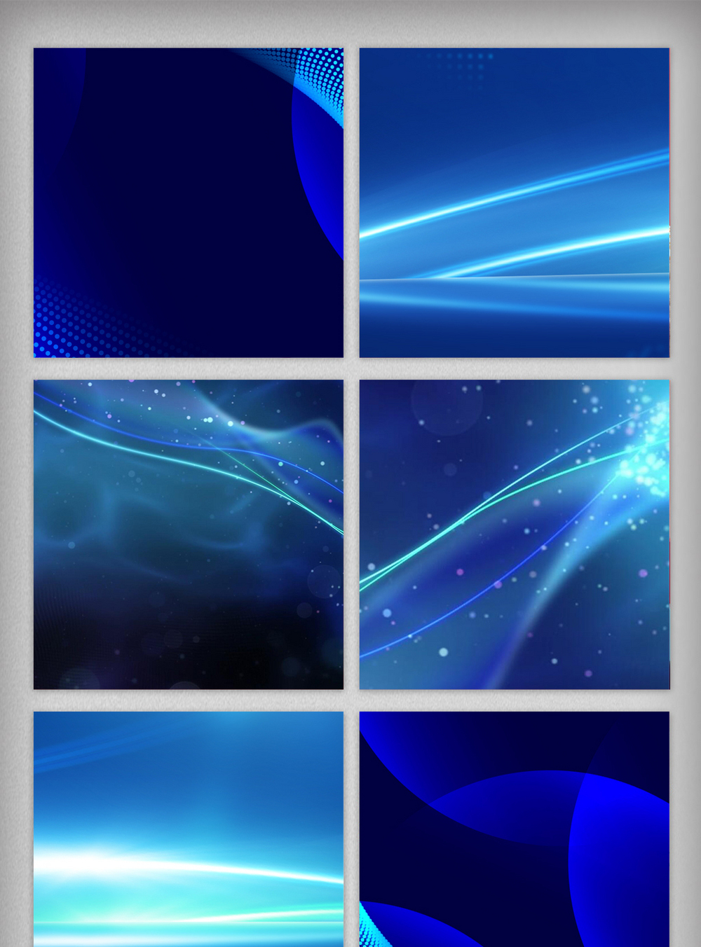 pr动感蓝色动感科技主图背景模板