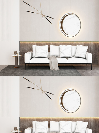 现代简约沙发空间设计图片