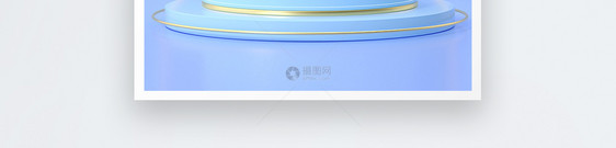 双十一年终大促3D创意banner图片