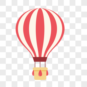 热气球水上热气球高清图片