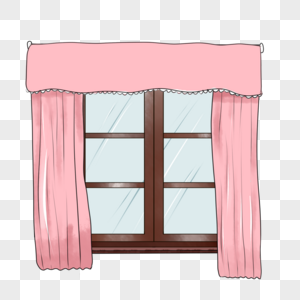 窗户窗帘图片