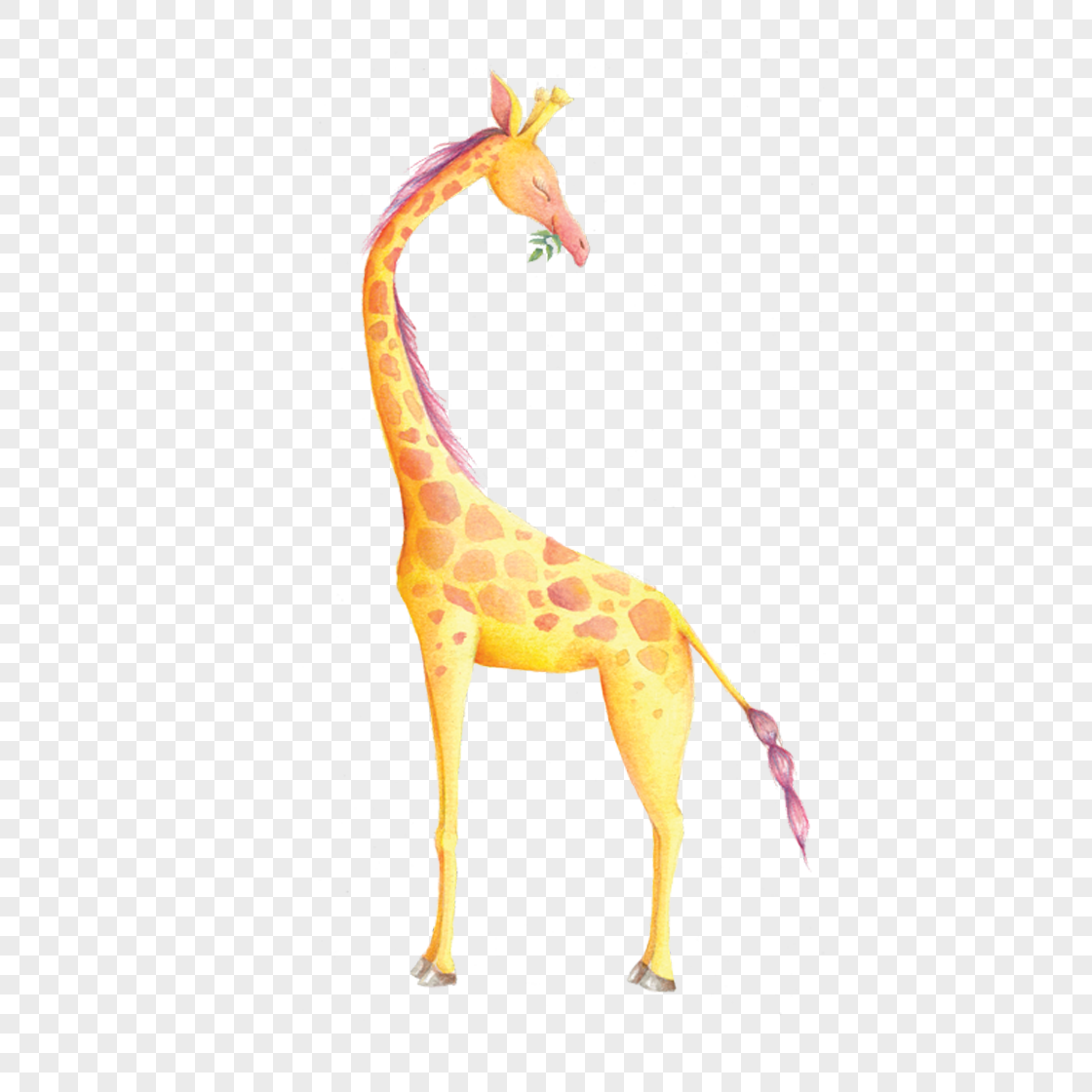 长颈鹿元素素材png格式_设计素材免费下载_vrf高清图片400179213_摄