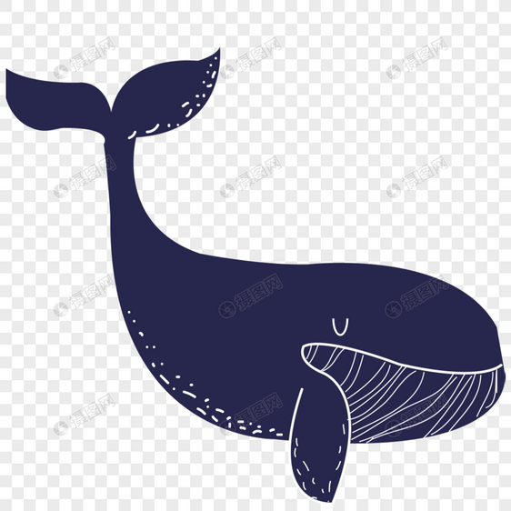 蓝色鲸鱼图片