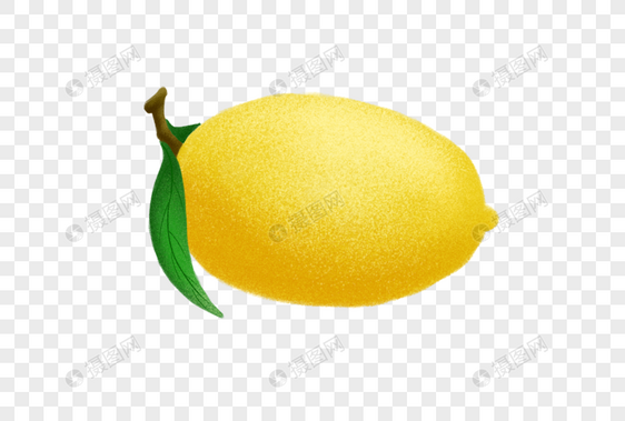 清新柠檬png元素图片