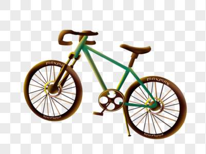 自行车素材体育器材两轮高清图片