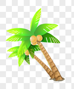 椰子树 素材图片