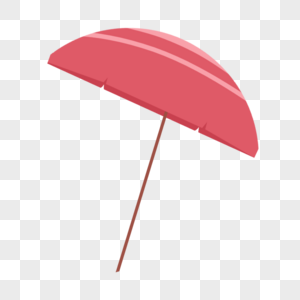 小红伞素材图片