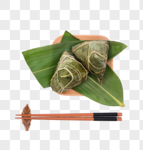 端午粽子传统节日木筷高清图片