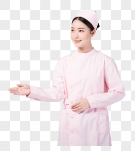 微笑的女护士图片