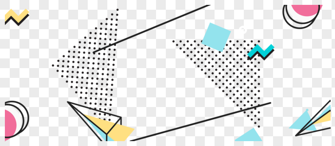 几何背景海报图形高清图片