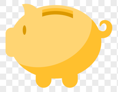 小猪存钱罐透明小猪存钱罐高清图片