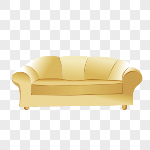 沙发手绘休闲椅高清图片