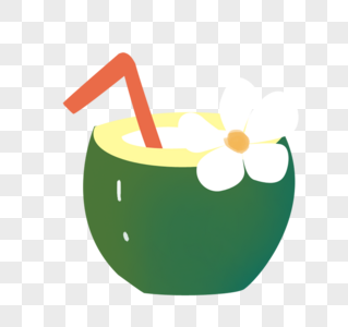 椰子饮料图片