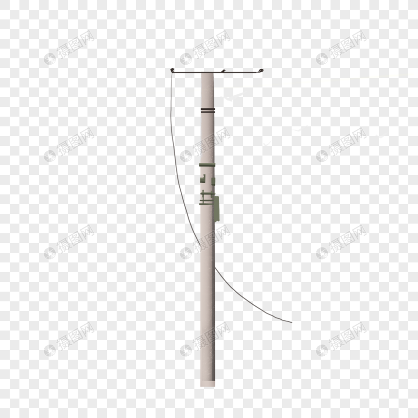 电线杆元素素材下载 正版素材 摄图网