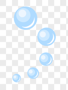 漂浮的气泡素材