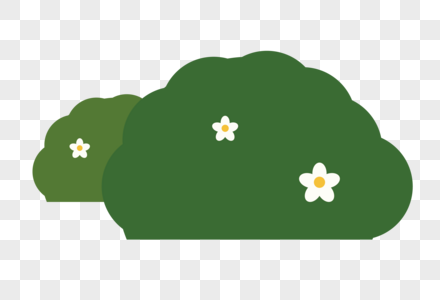 美丽绿色大自然草丛素材