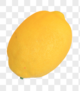 一颗柠檬果免抠图元素图片
