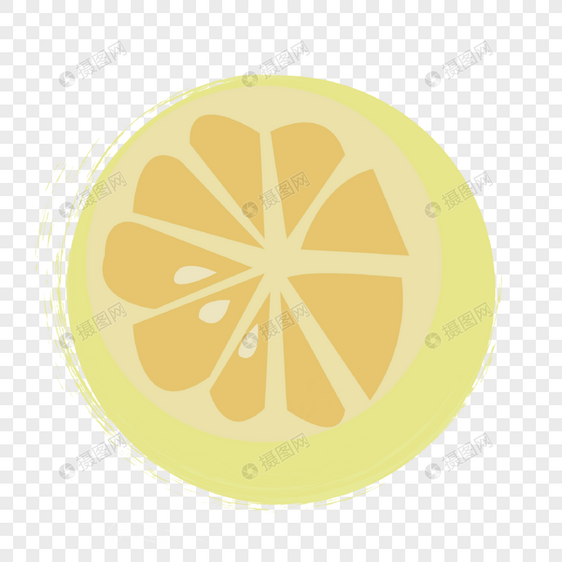 一颗柠檬图片