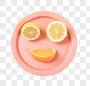 产品实物水果柠檬元素图片
