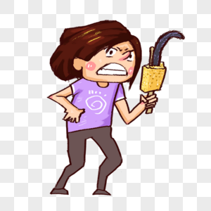 女生笑狰狞的女生素材