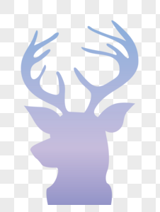 鹿角素材元素