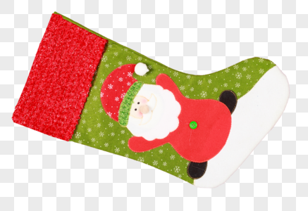 圣诞礼物儿童袜元素图片