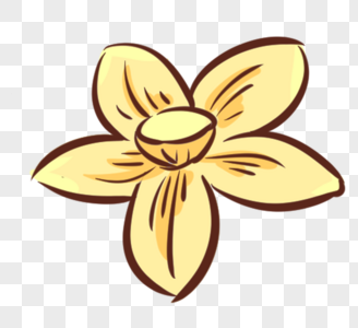 卡通小黄花图片小黄花插图图片水彩小黄花图片小黄花插画图片更多热门