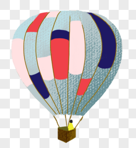 氢气球极限运动自拍高清图片