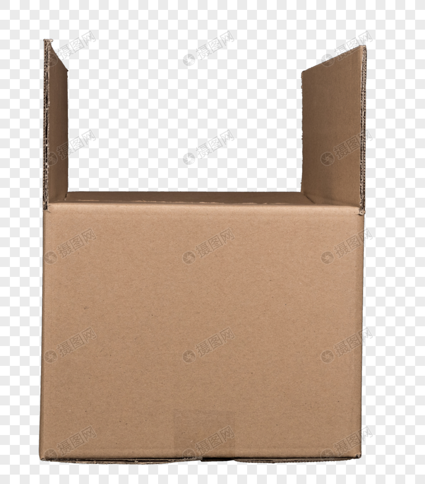 纸质产品包装箱免抠图元素图片
