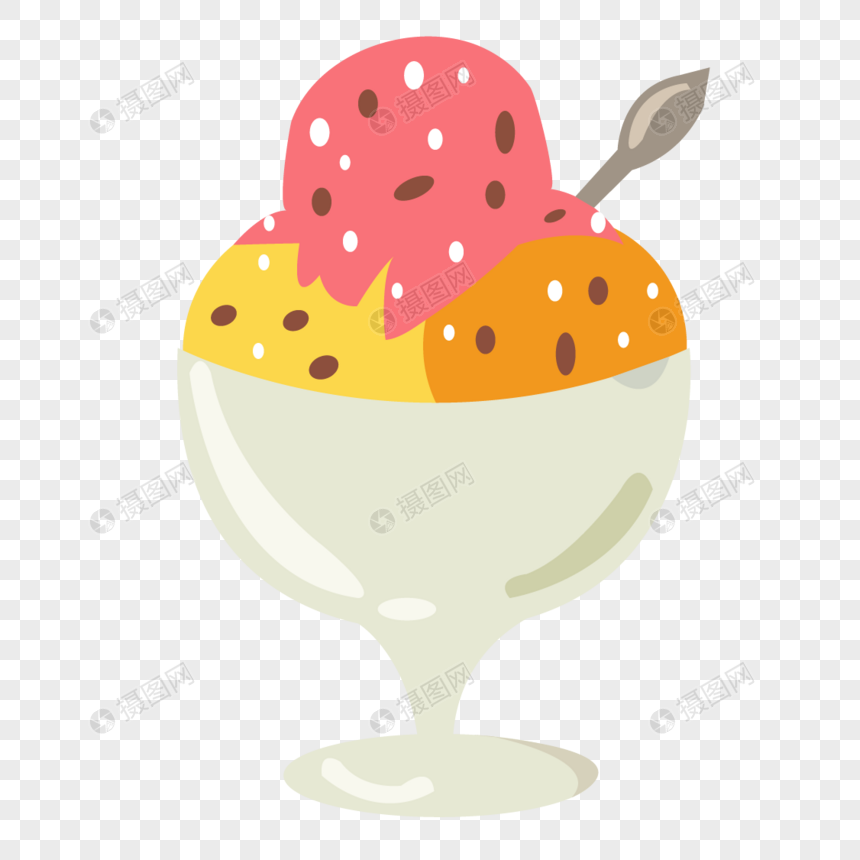 冰淇凌元素素材下载 正版素材 摄图网