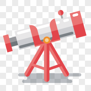 天文望远镜天文元素高清图片