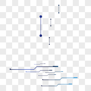 科技电子元件电路光效图片