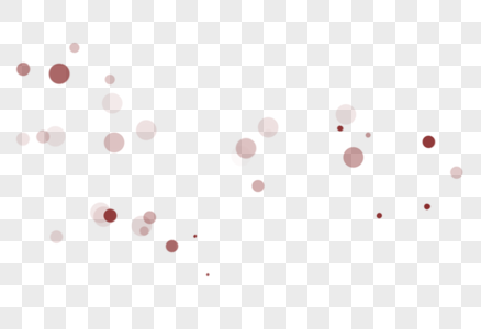 装饰点点漂浮紅點高清图片