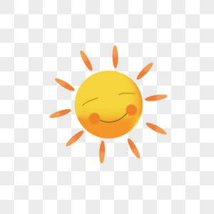 卡通阳光太阳素材