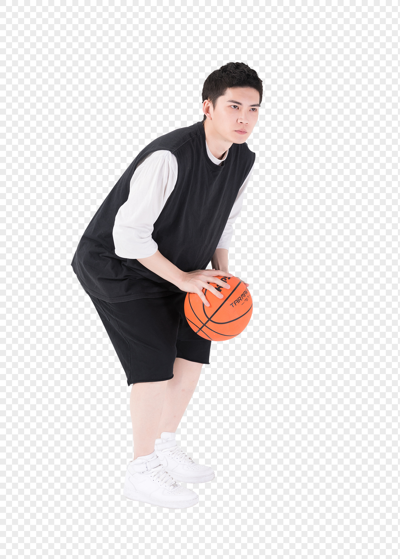 帅气男生拿篮球打篮球图片元素素材png格式_设计素材免费下载_vrf高清