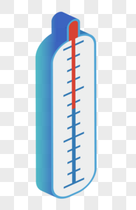温度计温度测量高清图片