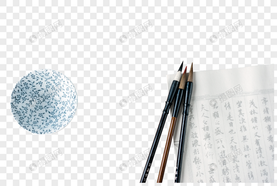 水墨书法中国风的背景素材图片图片