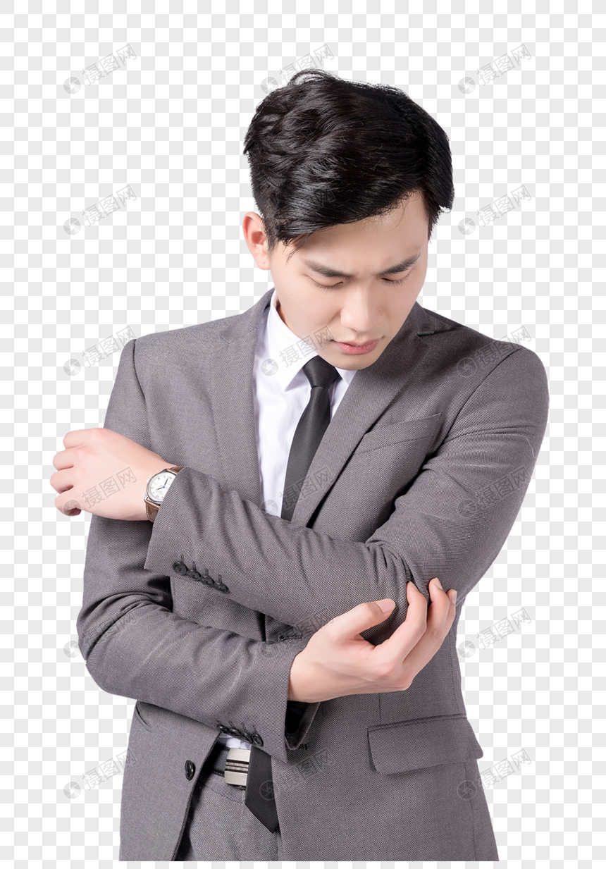 商务人士胳膊疼元素素材下载 正版素材 摄图网 商务人士胳膊疼元素素材下载 正版素材 摄图网