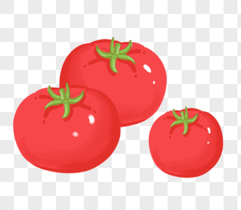卡通西红柿素材图片