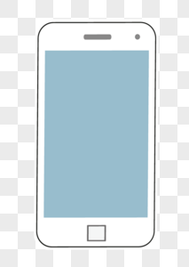 手机手绘手机素材高清图片