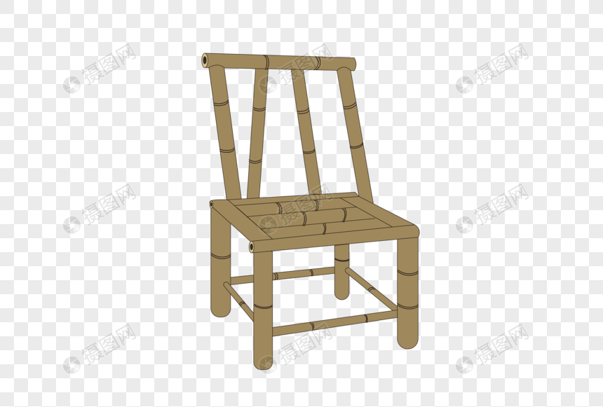 竹椅子