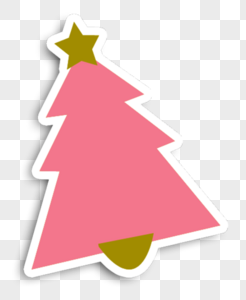 圣诞节装饰圣诞树装饰边框高清图片